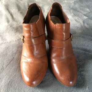 Audrey Brooke Adele Leather Booties